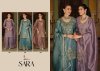 Sara By Eba Simar Silk Beats Embroidery Readymade Suits 